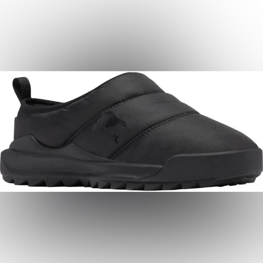 Womens Sorel ONA RMX Puffy Slip-on Shoe.  Black.  Size 9.